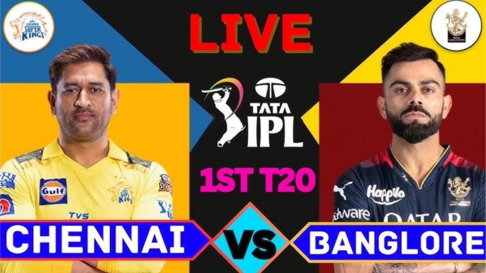 IPL 2024 1st Match Bangalore vs Chennai Playing 11 | CSK vs RCB 2024 Playing 11 (Watch live)